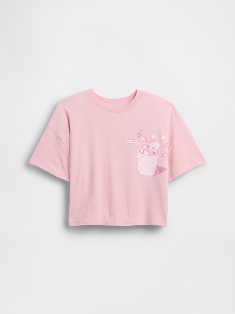 Kids Hello Kitty Oversized Graphic T-Shirt