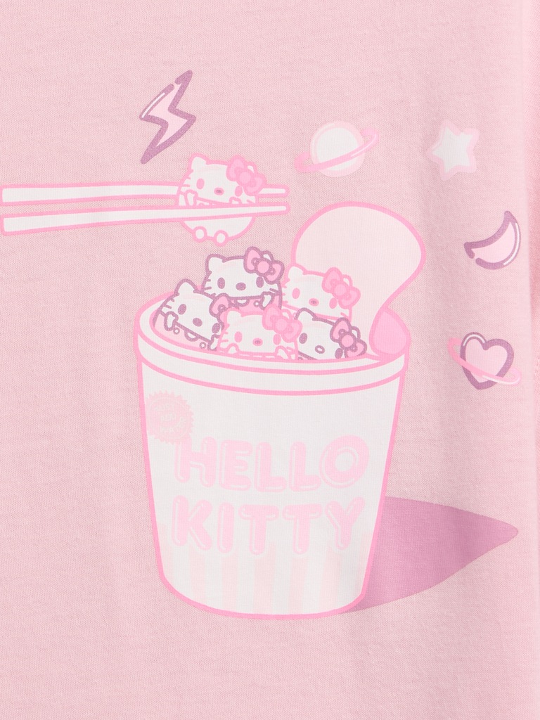 Kids Hello Kitty Oversized Graphic T-Shirt