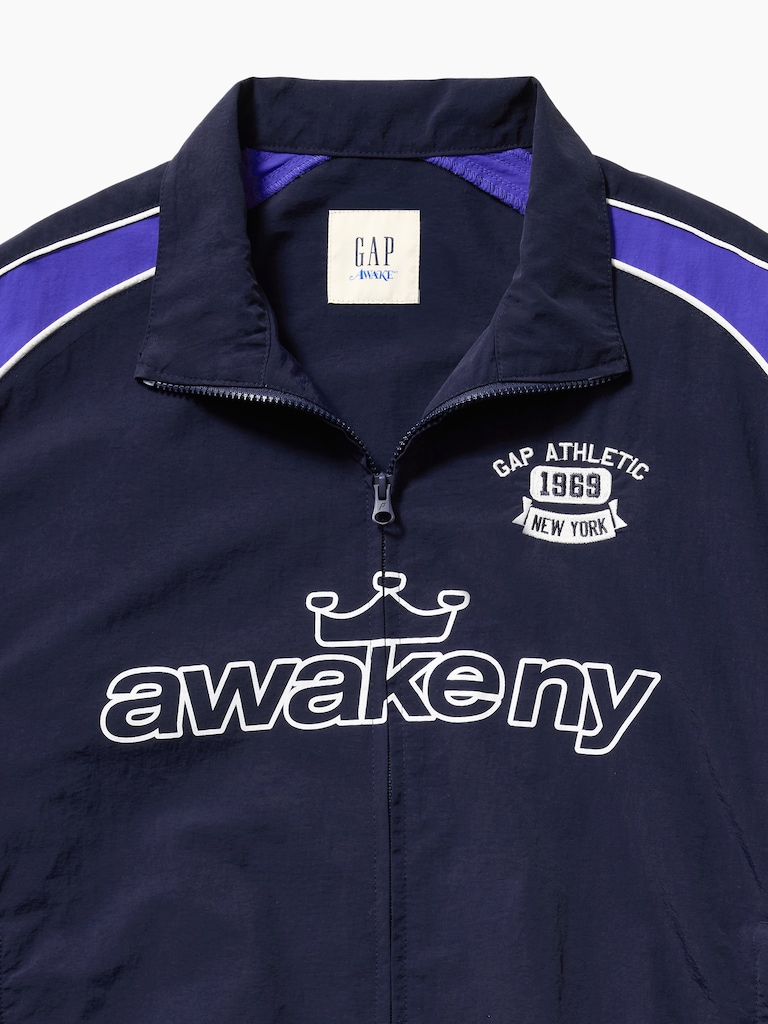 Gap × Awake NY Recycled Oversized Track Jacket