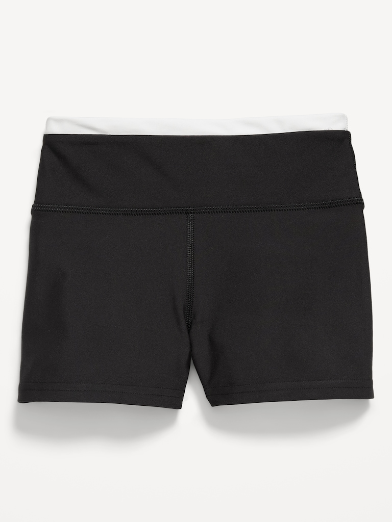 PowerSoft High-Waisted Shorts for Girls