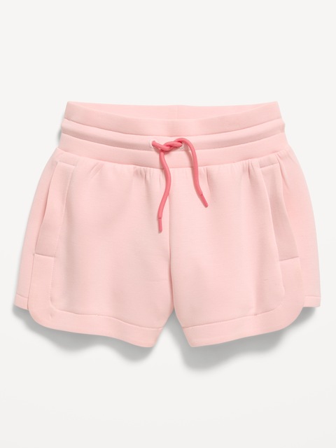High-Waisted Bounce Fleece Shorts for Girls