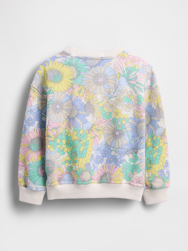 Baby & Toddler VintageSoft Terry Floral Sweatshirt