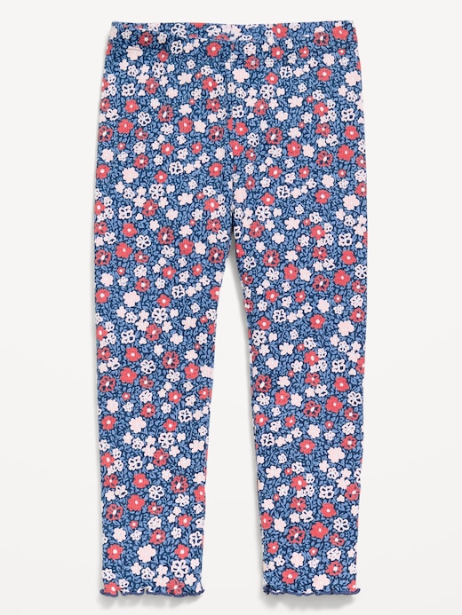 Printed Printed Rib-Knit Full-Length Leggings for Toddler Girls on clearance at Old Navy — 40% off