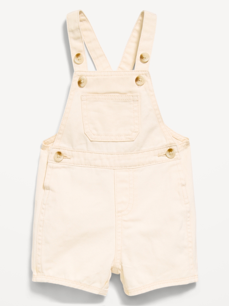 Chambray Shortalls for Baby