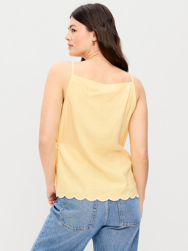 Apron Side-Tie Tank Top