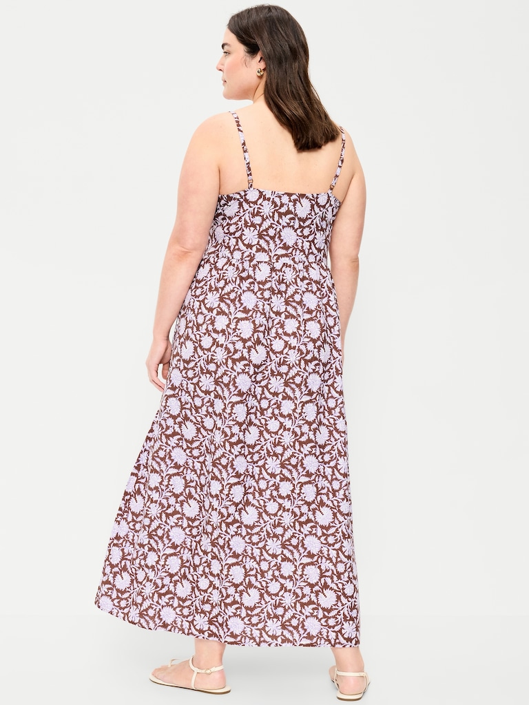 Sleeveless Boho Maxi Dress