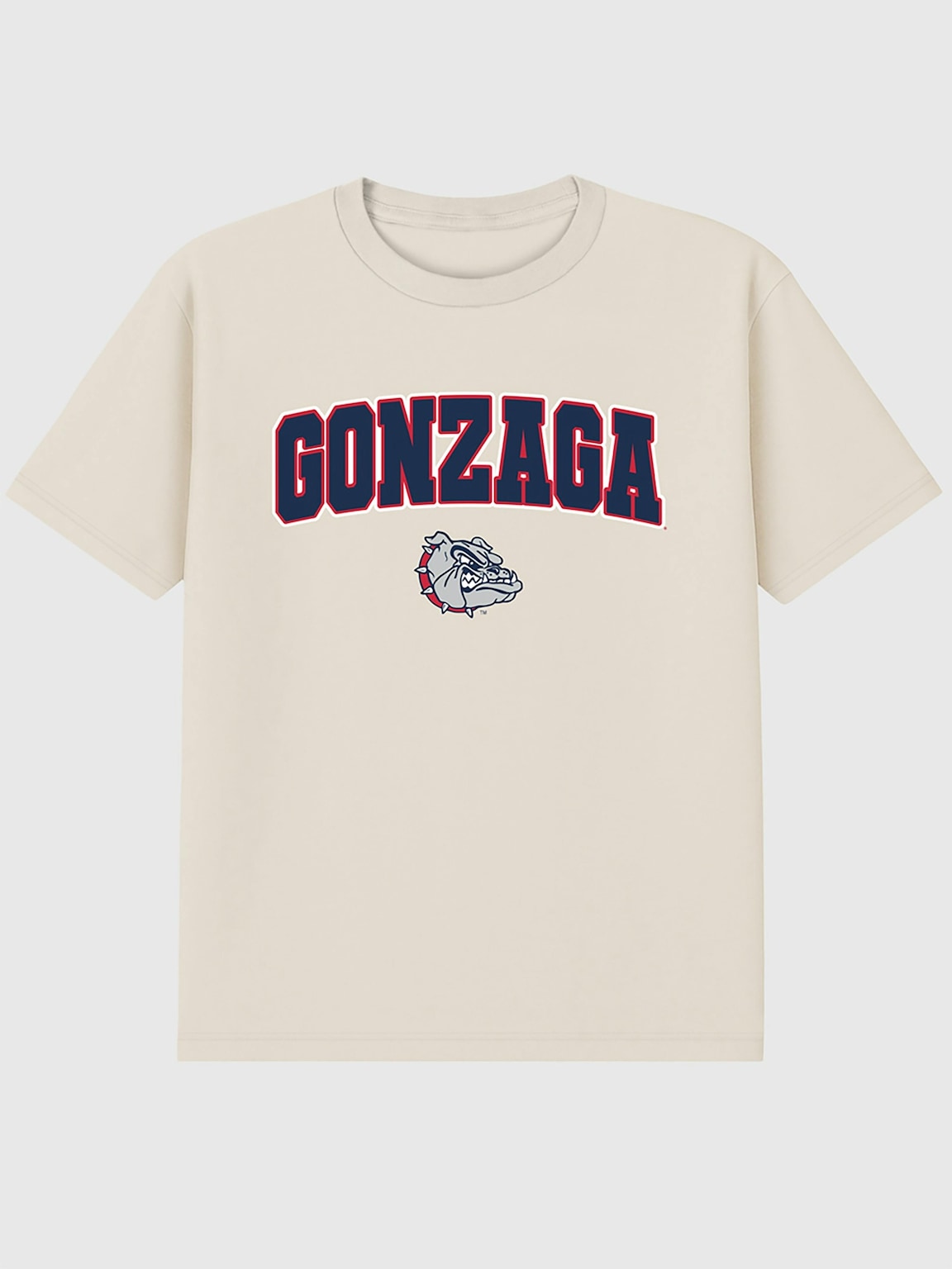 Gonzaga University Arch Logo Dark Graphic T-Shirt