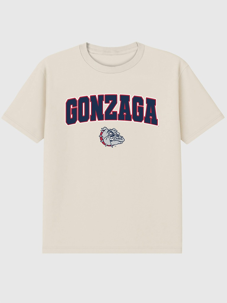 Gonzaga University Arch Logo Dark Graphic T-Shirt