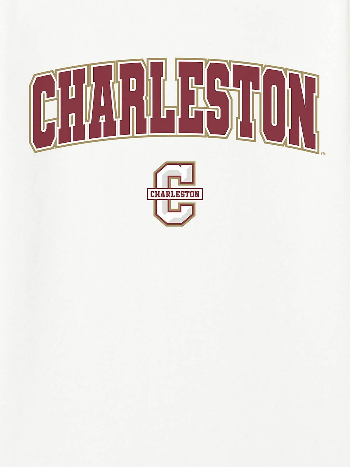 College of Charleston Arch Logo Secondary Graphic T-Shirt