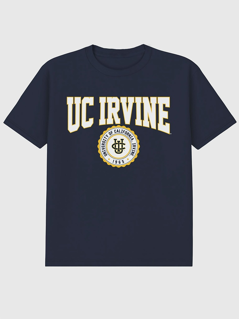 University of California Irvine Collegiate Seal Graphic T-Shirt