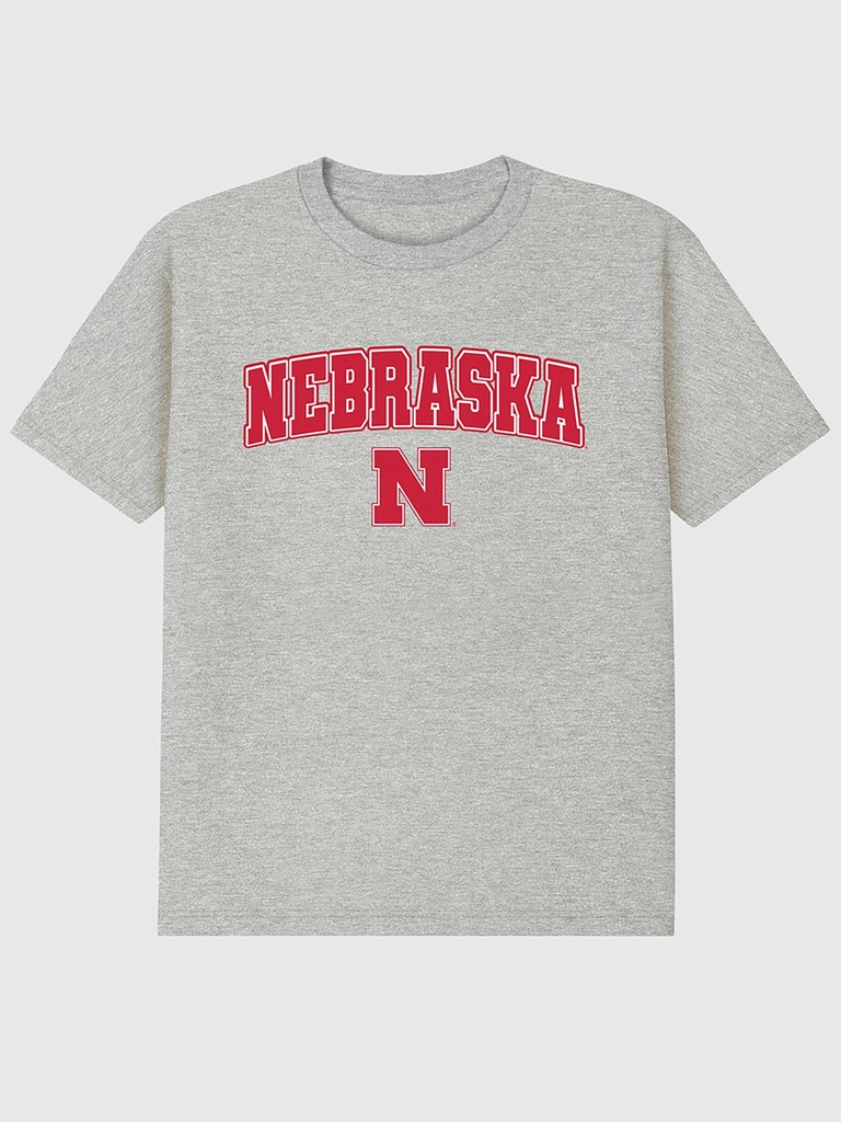 University of Nebraska Arch Logo Dark Graphic T-Shirt