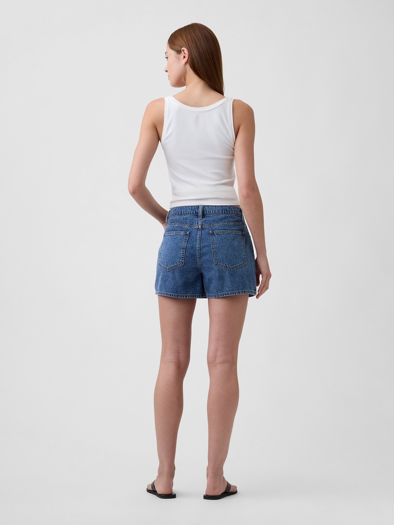Denim Mini Skort