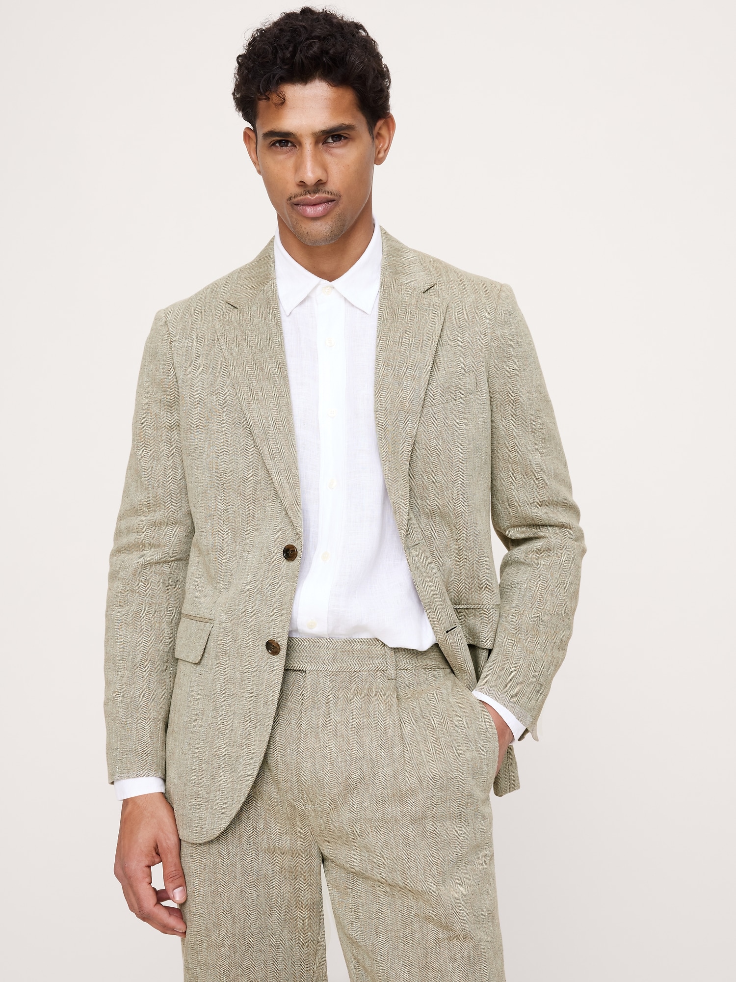 Men's Green Suits | Banana Republic