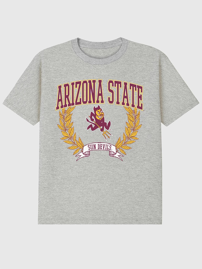 Arizona State University Laurels Dark Graphic T-Shirt