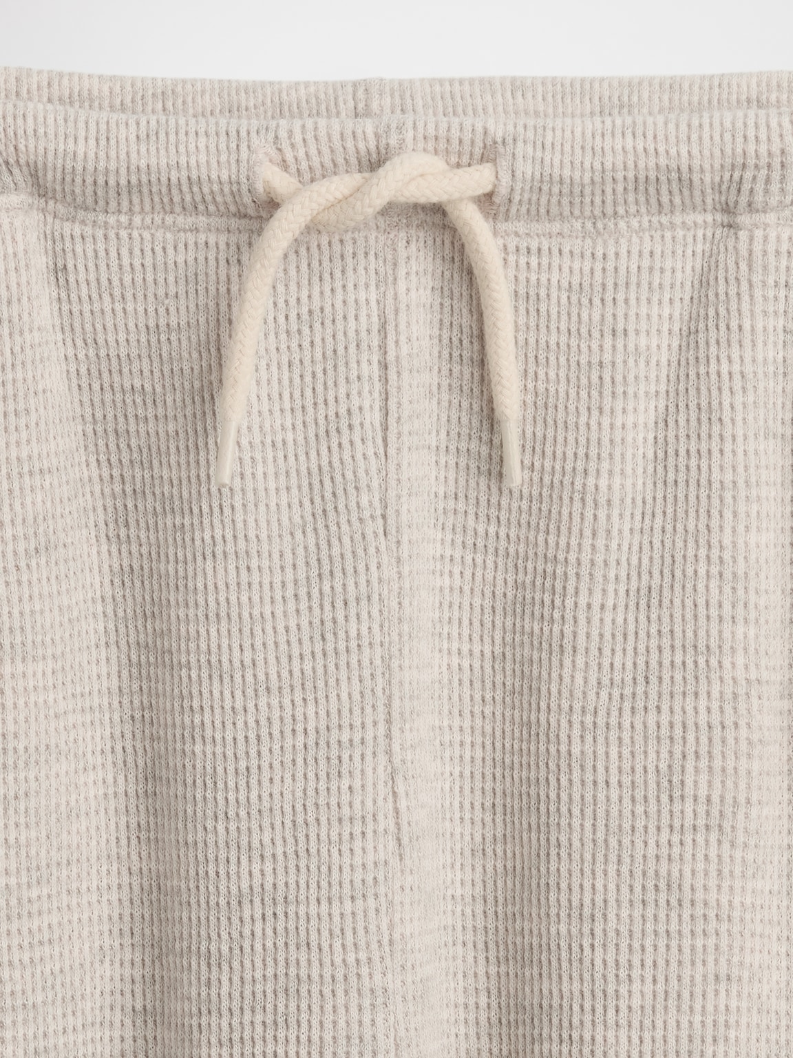 Kids Waffle Relaxed Easy Wide-Leg Pants