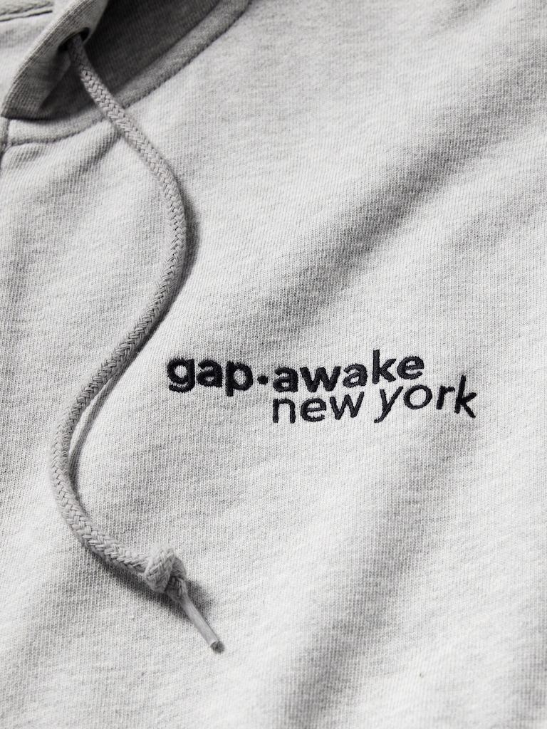 Gap × Awake NY Heavyweight Oversized Logo Zip Hoodie