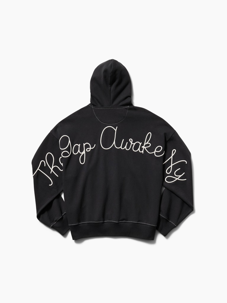 Gap × Awake NY Heavyweight Oversized Logo Zip Hoodie