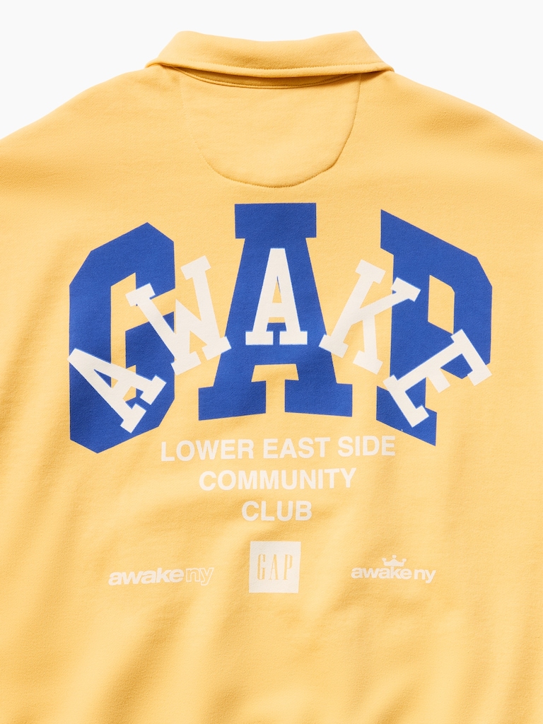 Gap × Awake NY Heavyweight Oversized Quarter-Zip Pullover