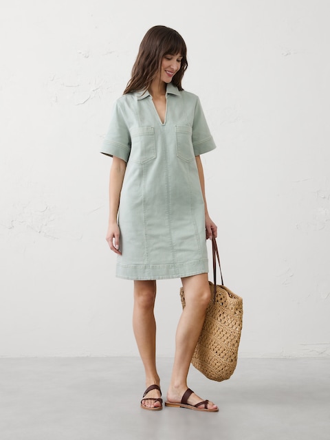 Women's Green Dresses | Banana Republic Factory