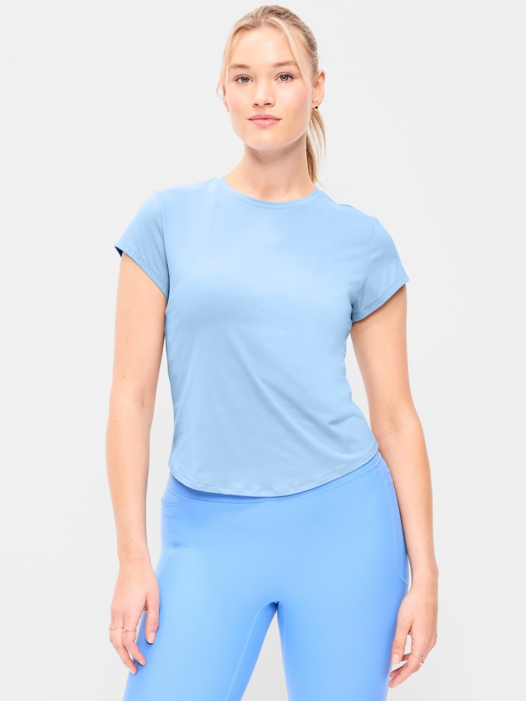 StudioSmooth Short-Sleeve Base Layer Top