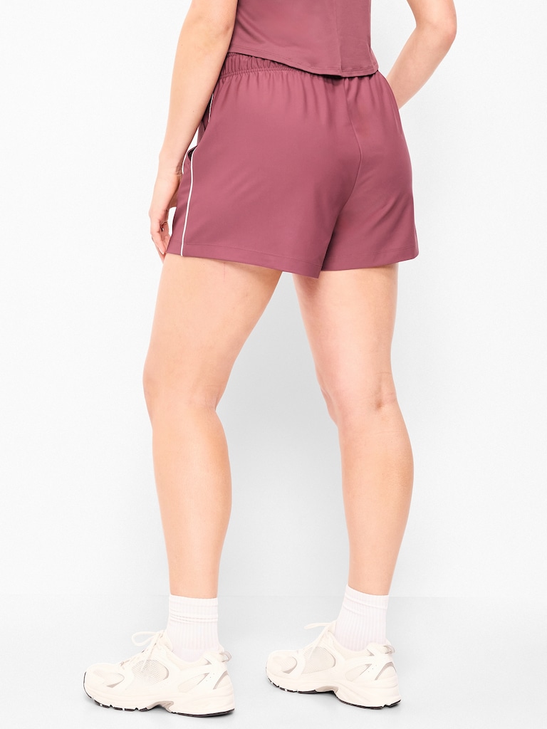 High-Waisted PowerSoft Shorts -- 3.5-inch inseam