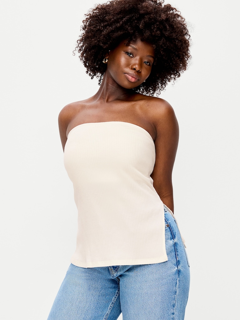 Asymmetrical Tube Top