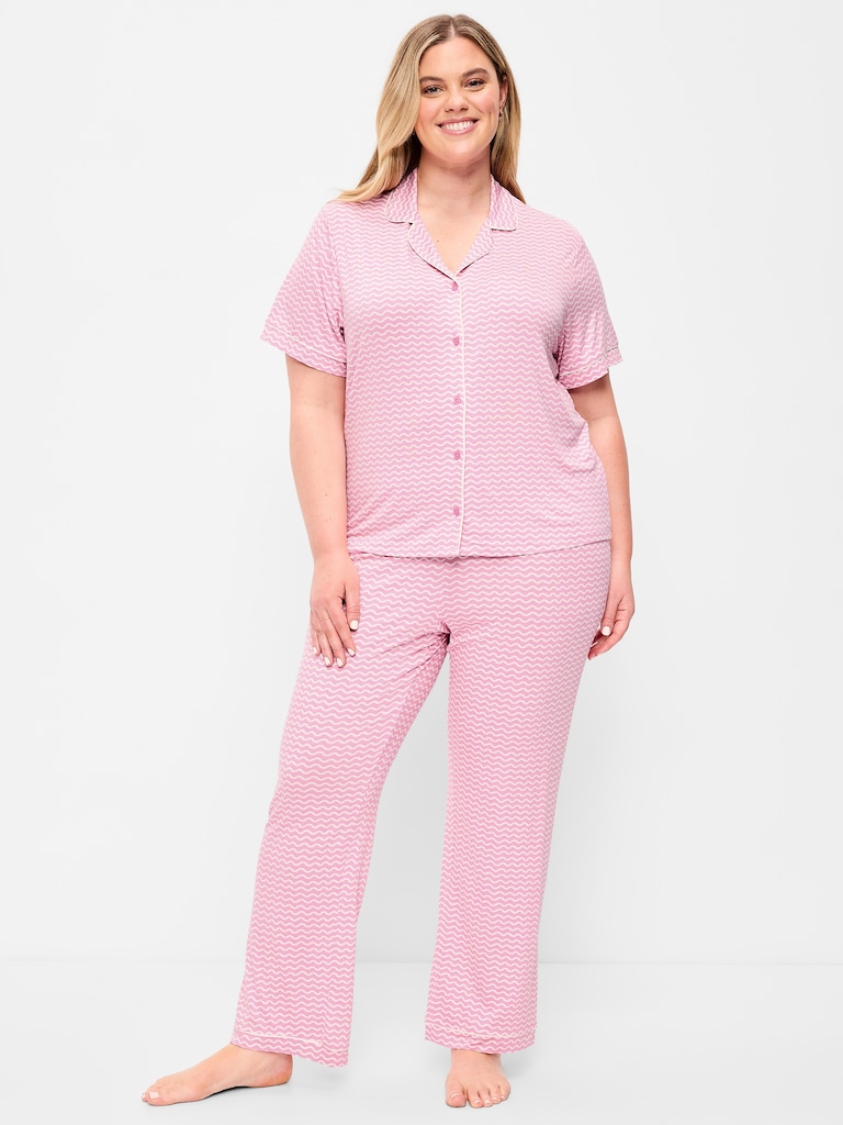 Sunday Sleep Knit Jersey Pant Set