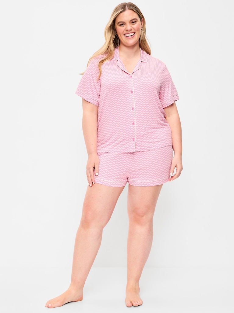 Sunday Sleep Knit Jersey Short Set