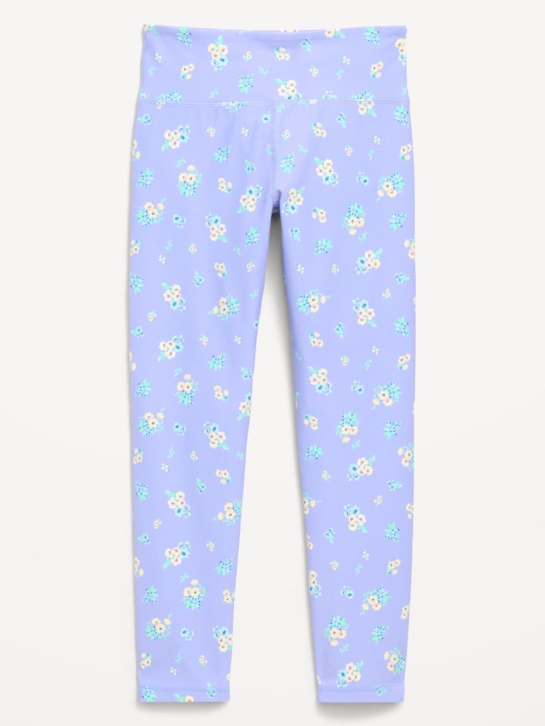 High-Waisted PowerSoft 7/8 Leggings for Girls
