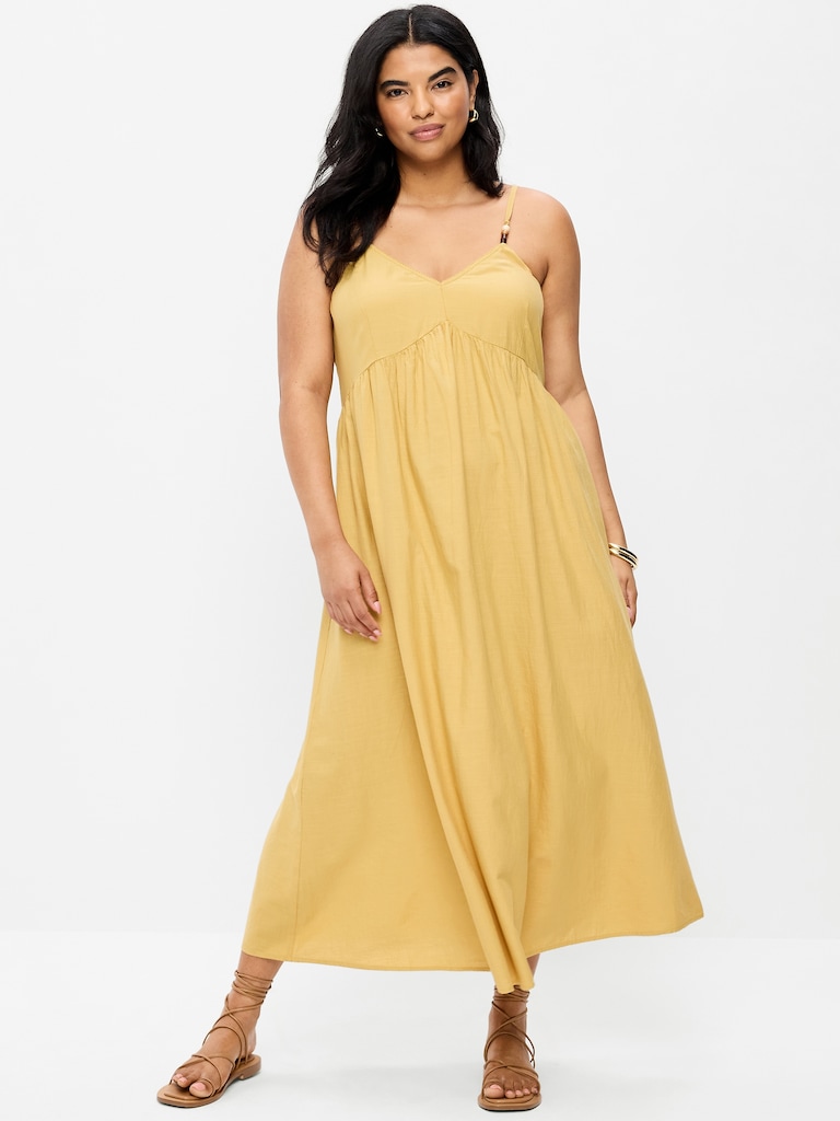 Sleeveless Boho Maxi Dress
