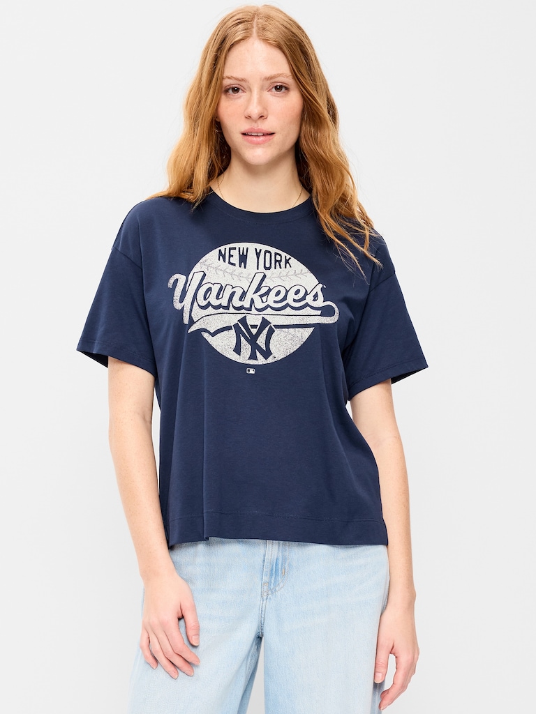 New York Yankees Crew-Neck T-Shirt for Women