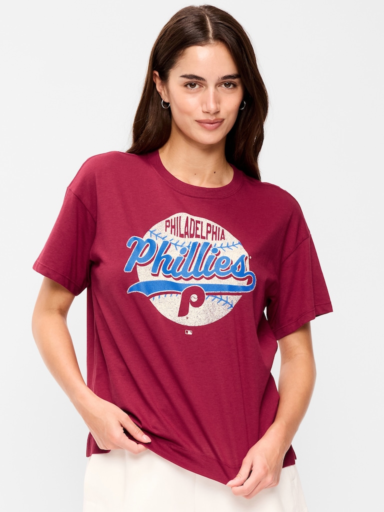 Philadelphia Phillies Crew-Neck T-Shirt for Women