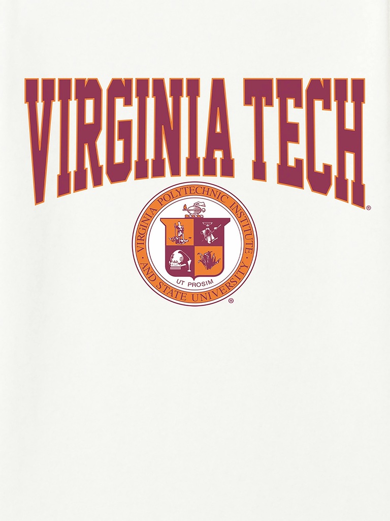 Virginia Tech Collegiate Seal Dark Graphic T-Shirt