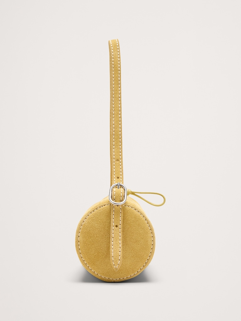 Leather Barrel Bag