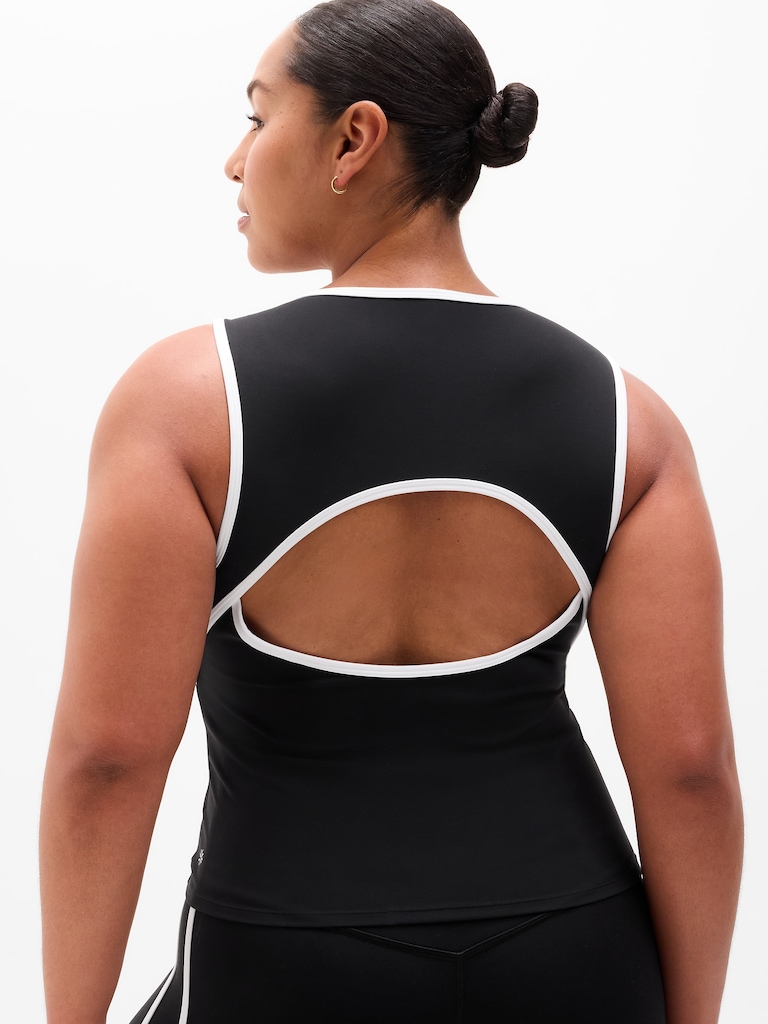 Transcend Open Back Muscle Tank