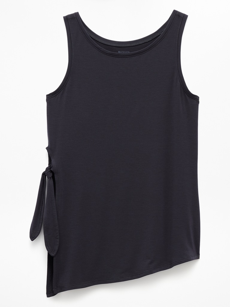Move With Ease Asym Tie Tank