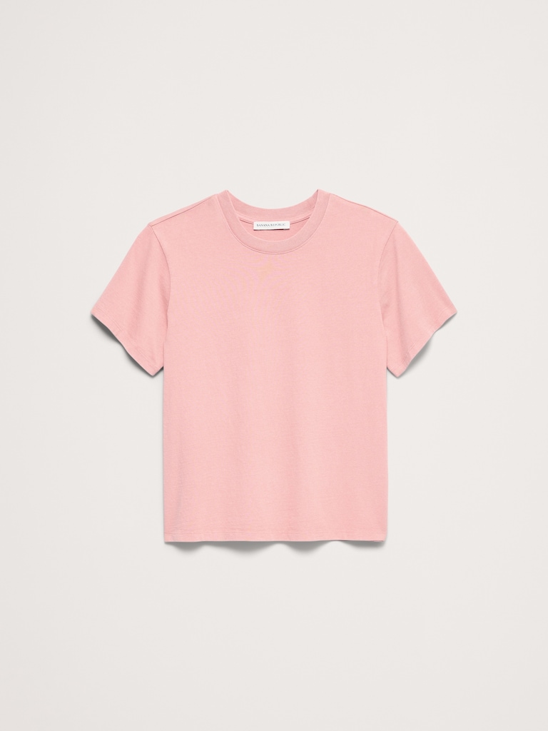 Vintage Cotton Crew-Neck T-Shirt