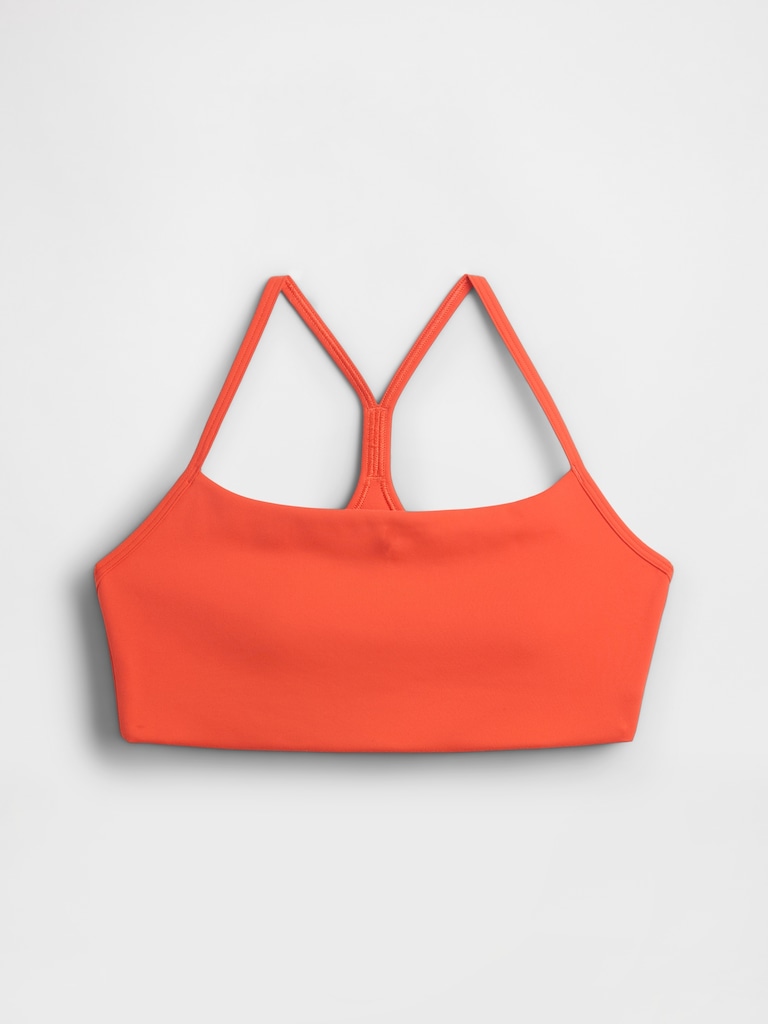 GapFit Smooth Racerback Sports Bra