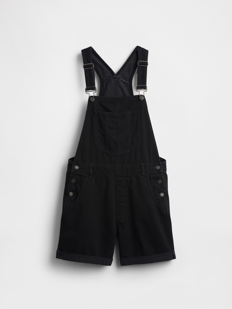 Loose Denim Shortalls