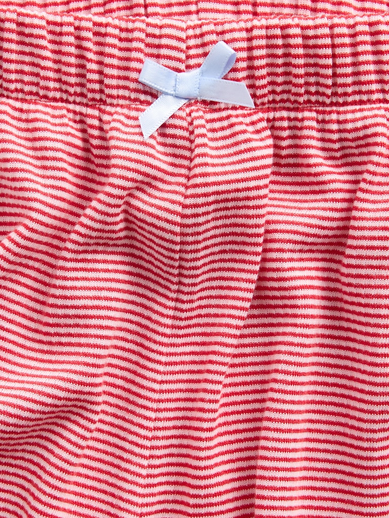 Kids Recycled Rib PJ Shorts