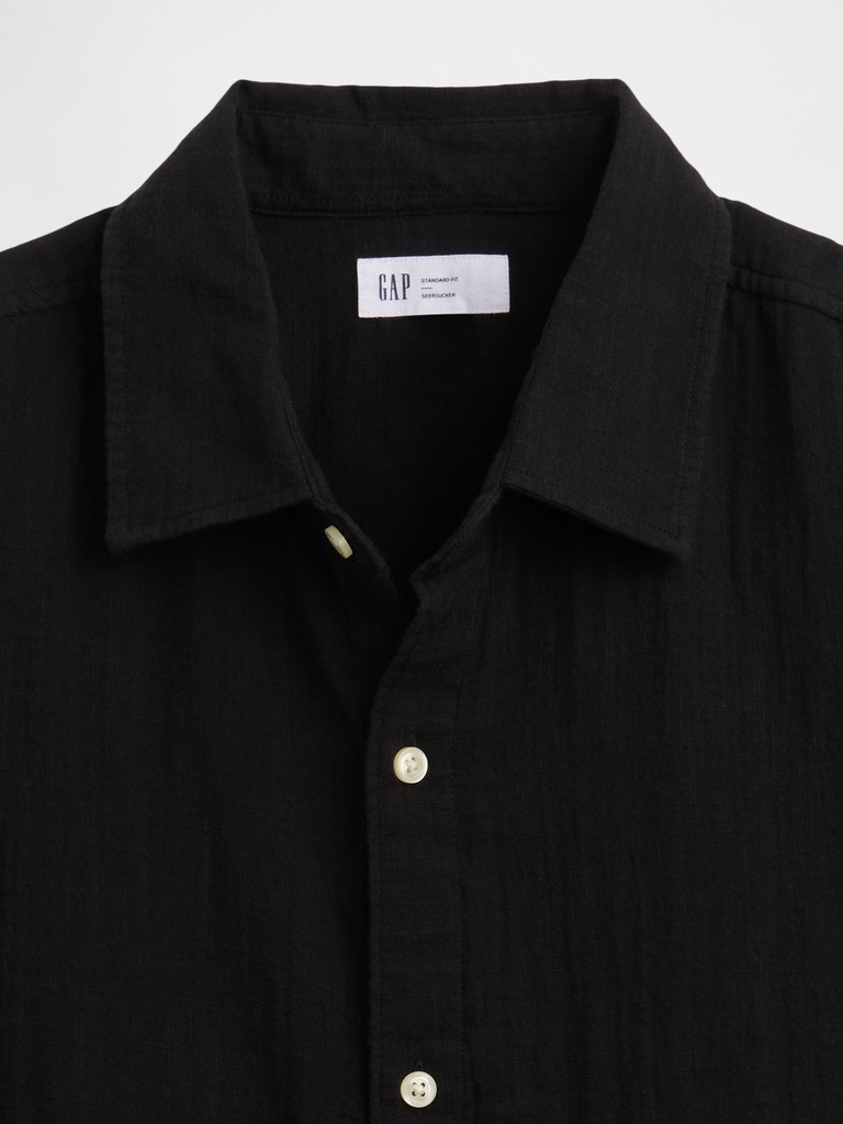 Gauze Shirt in Boxy Fit