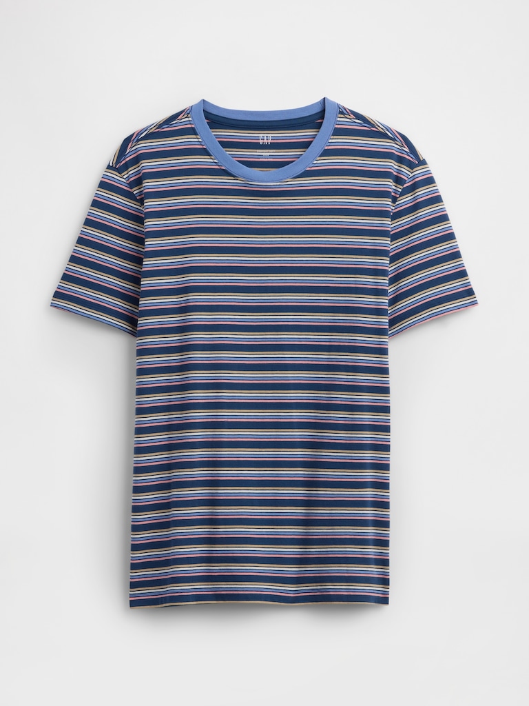 Everyday Soft Stripe Crewneck T-Shirt