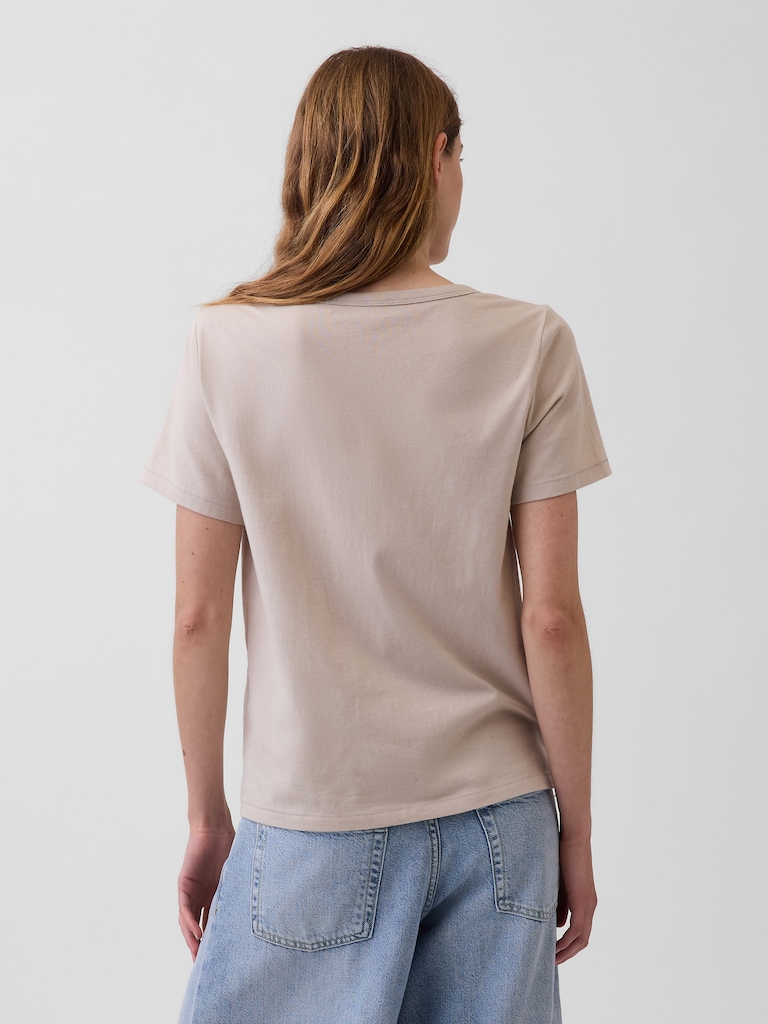 Organic Cotton VintageSoft V-Neck T-Shirt