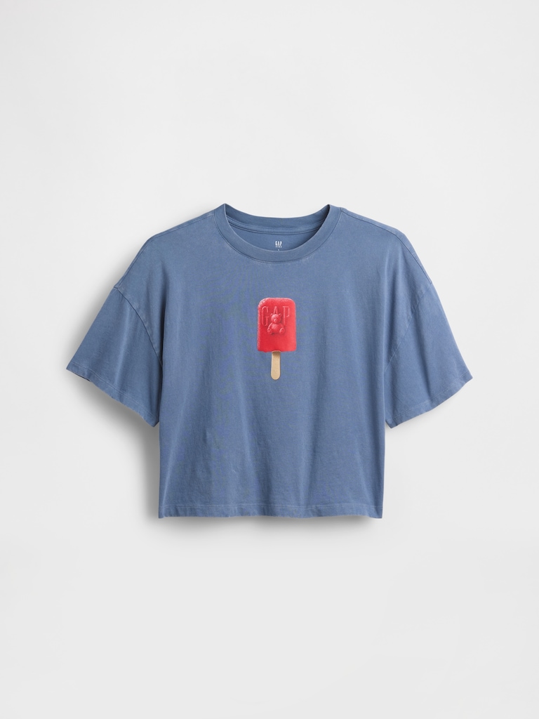 Kids Oversized Graphic T-Shirt