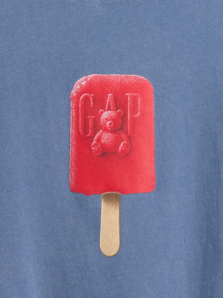 Kids Oversized Graphic T-Shirt