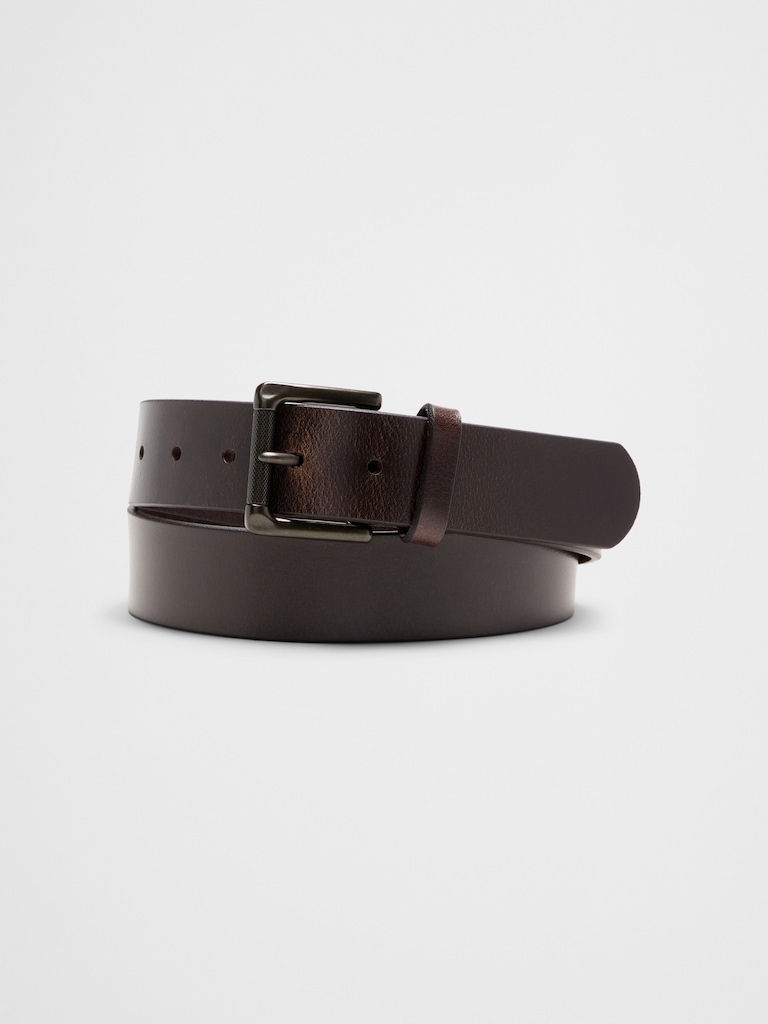 Leather Casual Belt