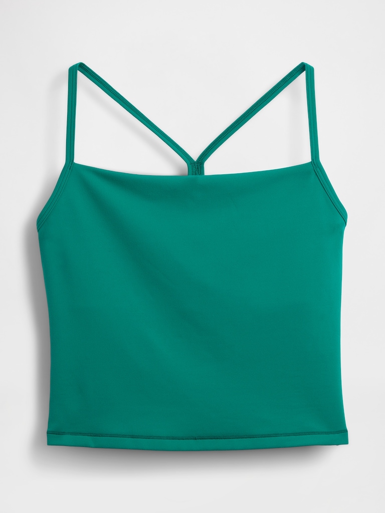 GapFit Smooth Racerback Crop Tank Top