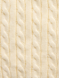 Kids 100% Cotton Cable-Knit Sweater Cami