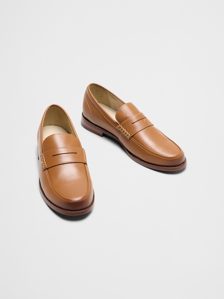 Leather Penny Loafer