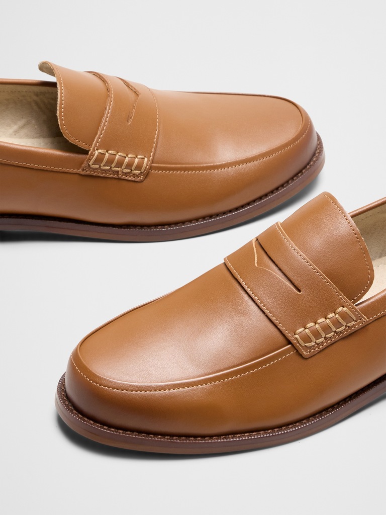 Leather Penny Loafer